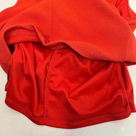 BISOU BISOU Red Sleeveless Round Neck Beaded Crop Top Tank Womens Size XS - Picture 6 of 10